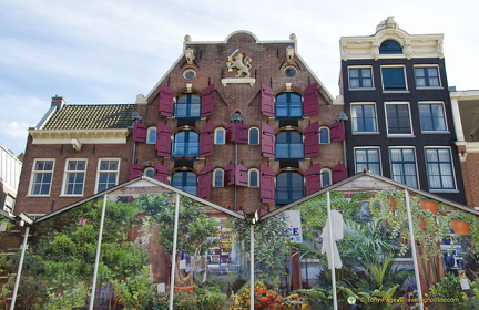 Deen Dragt Building with its many red shutters